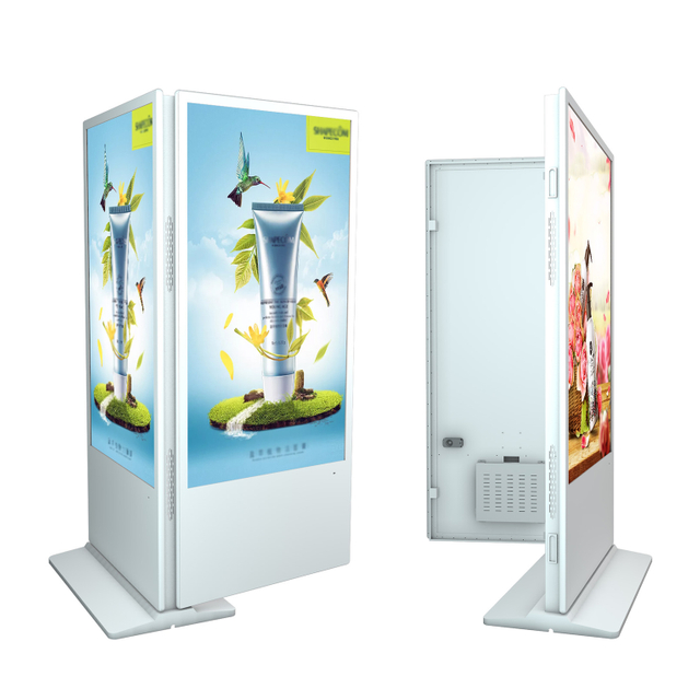 China 65inch 2side digital signage manufacturers, 65inch 2side